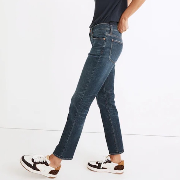Madewell Tomboy Straight Jeans Plus Size 33 or 16 Stretch Sold Out - Picture 2 of 12